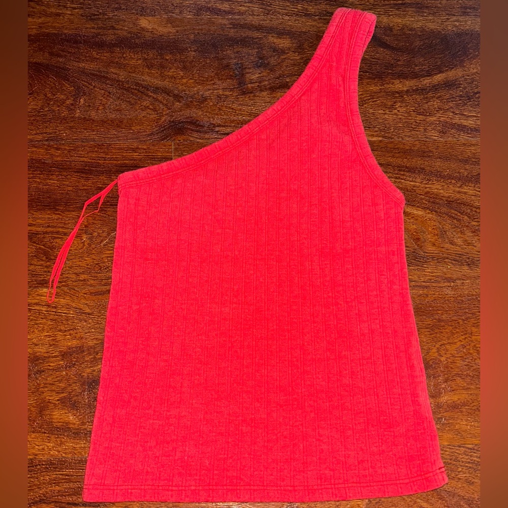 American Eagle Outfitters One Shoulder Tank Top